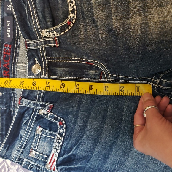 Grace In LA cropped Easy Fit Jeans 26 - Picture 7 of 12